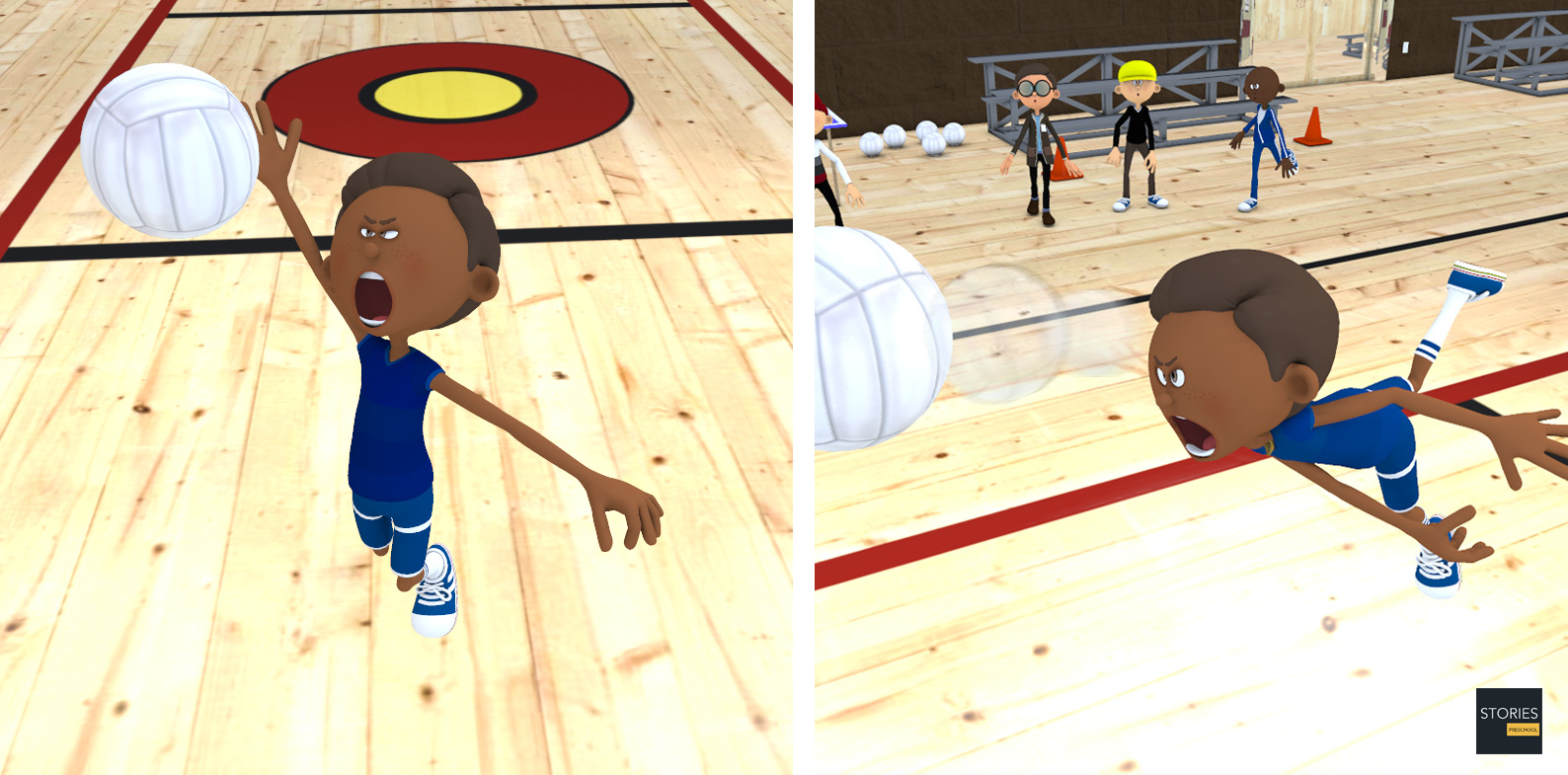 Volleyball | Stories Preschool