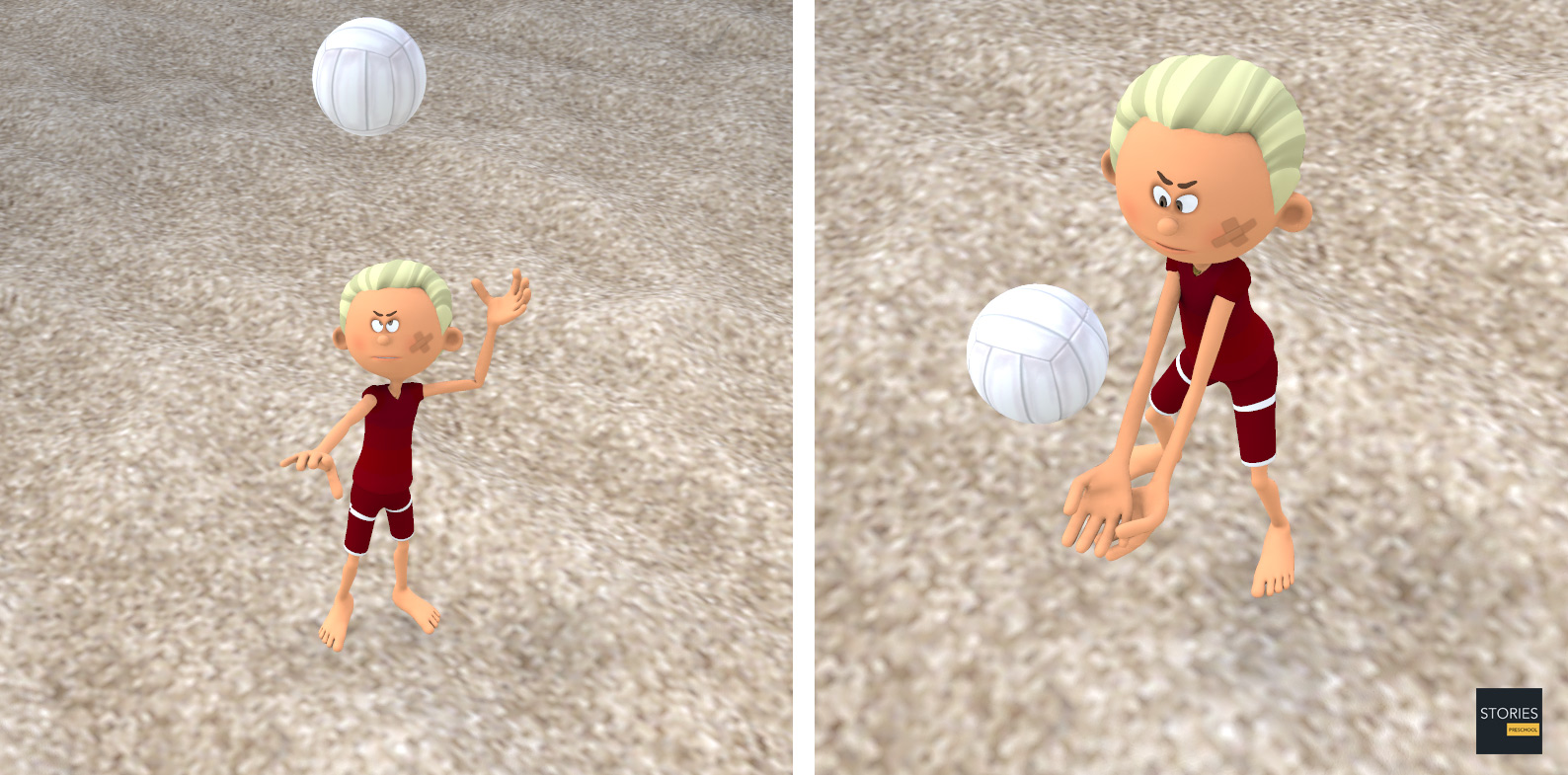 Volleyball | Stories Preschool