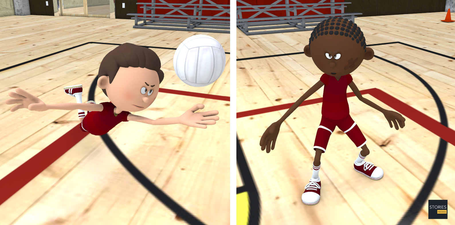 Volleyball | Stories Preschool