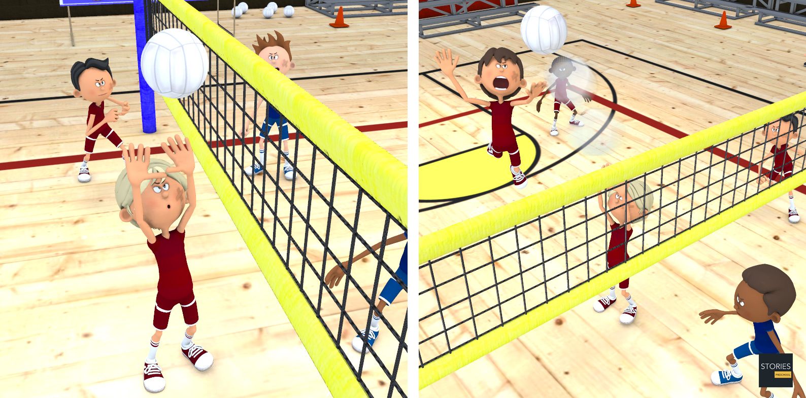 Volleyball | Stories Preschool