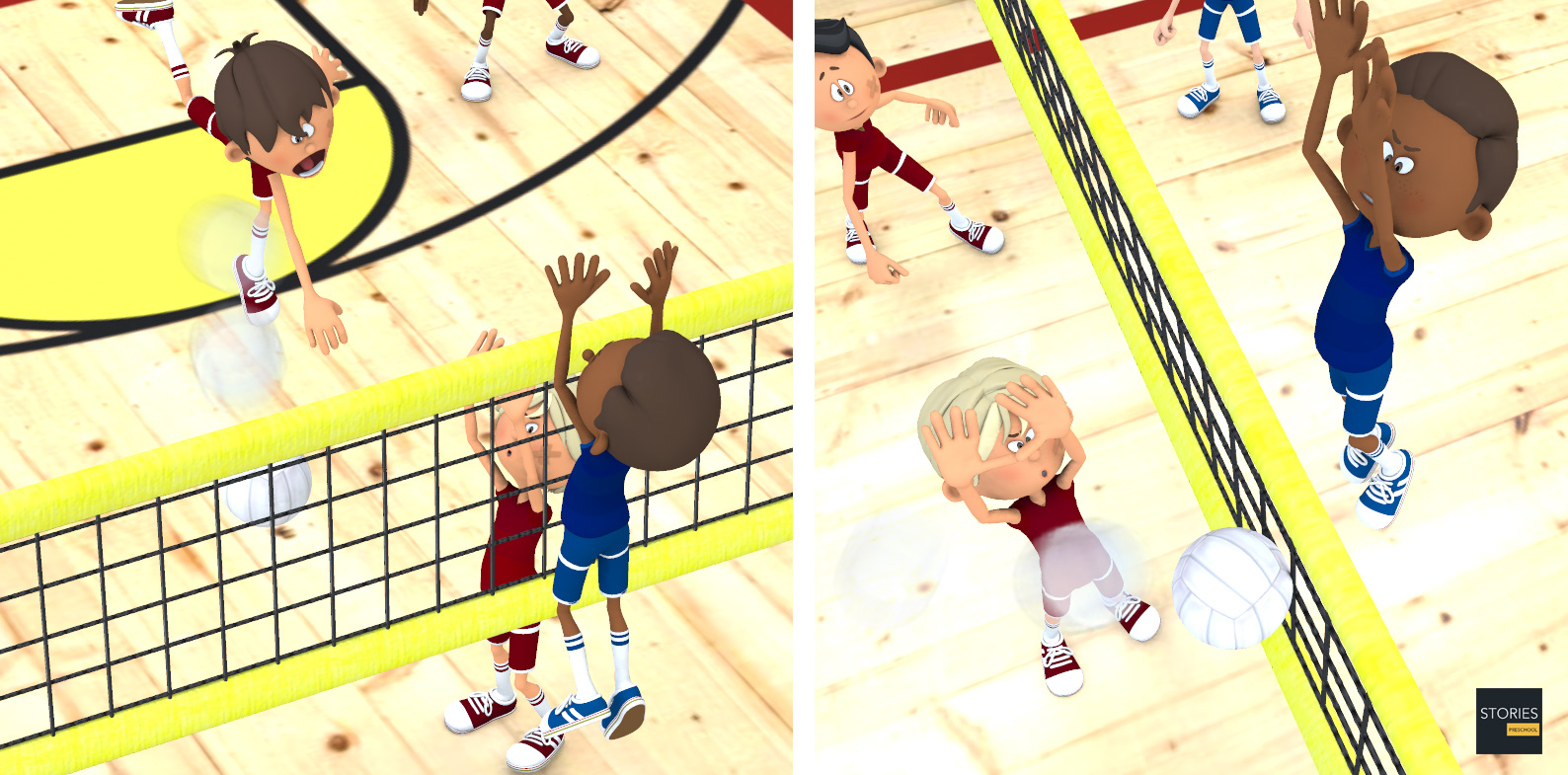 Volleyball | Stories Preschool