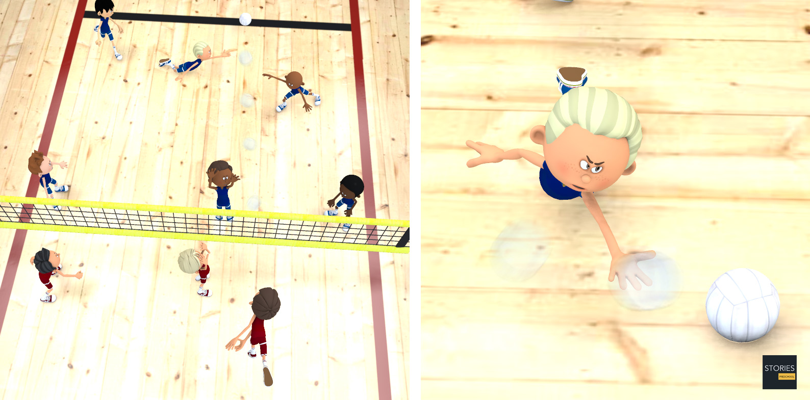 Volleyball | Stories Preschool
