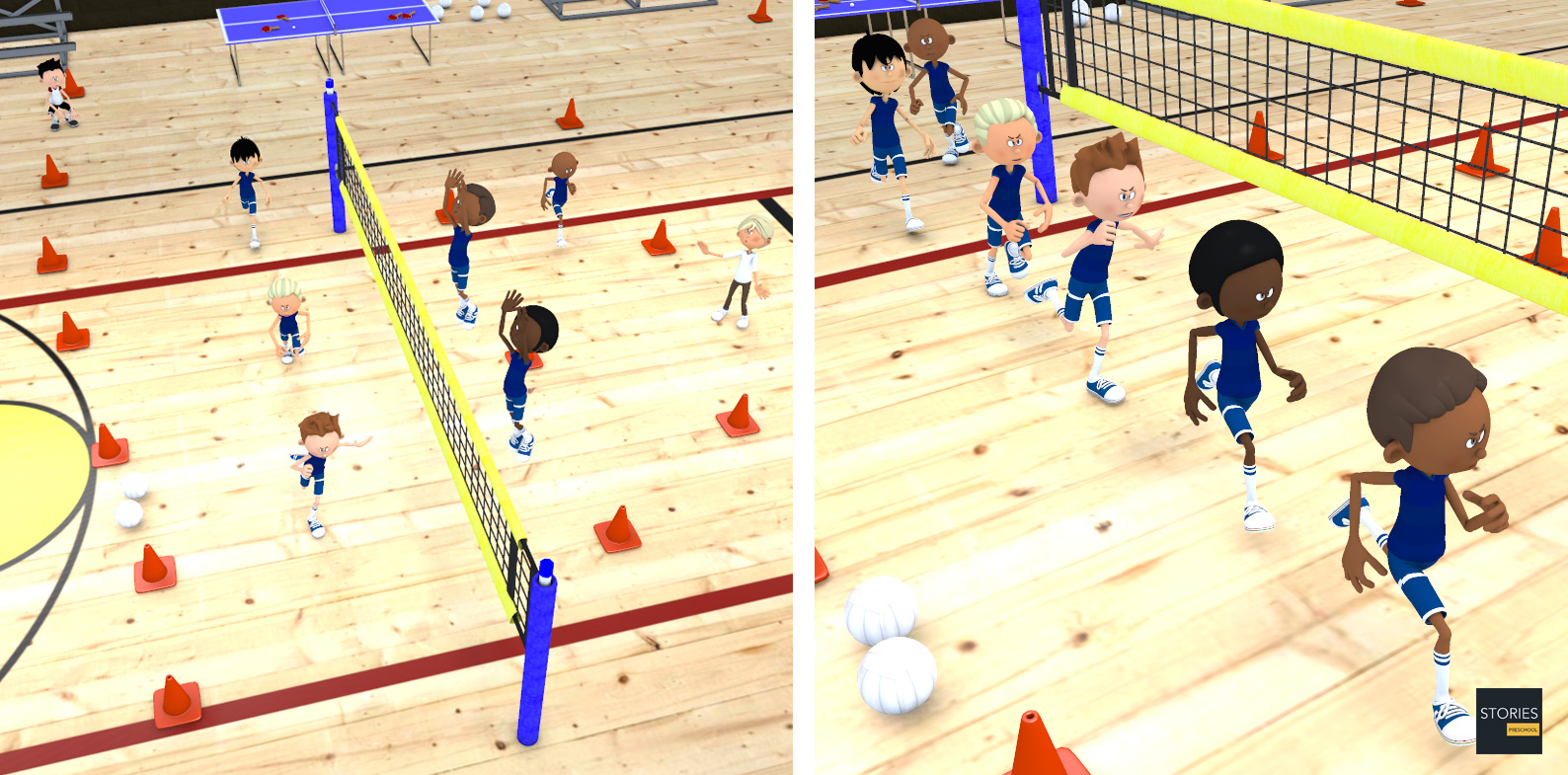 Volleyball | Stories Preschool