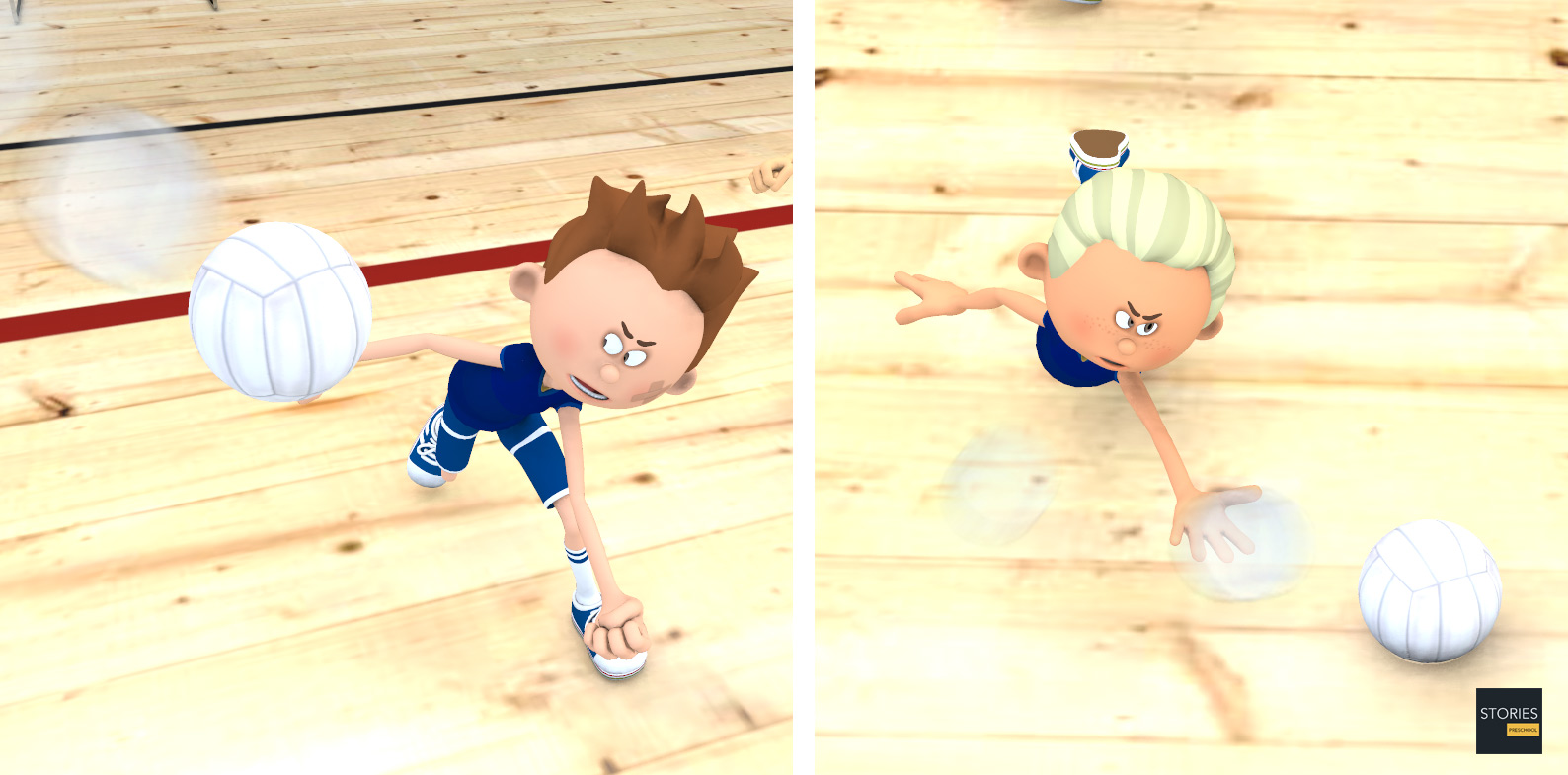 Volleyball | Stories Preschool