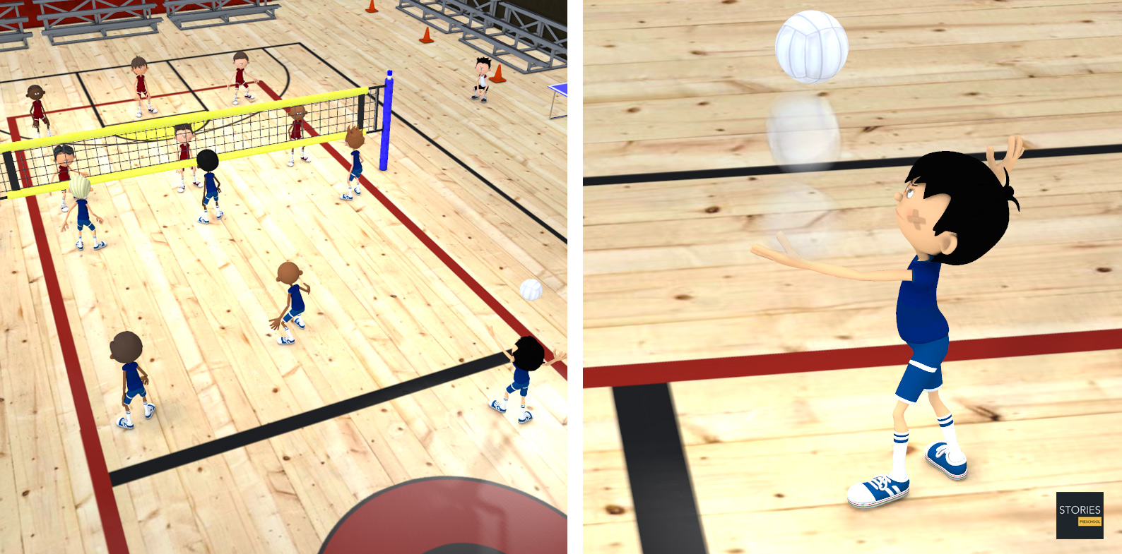 Volleyball | Stories Preschool