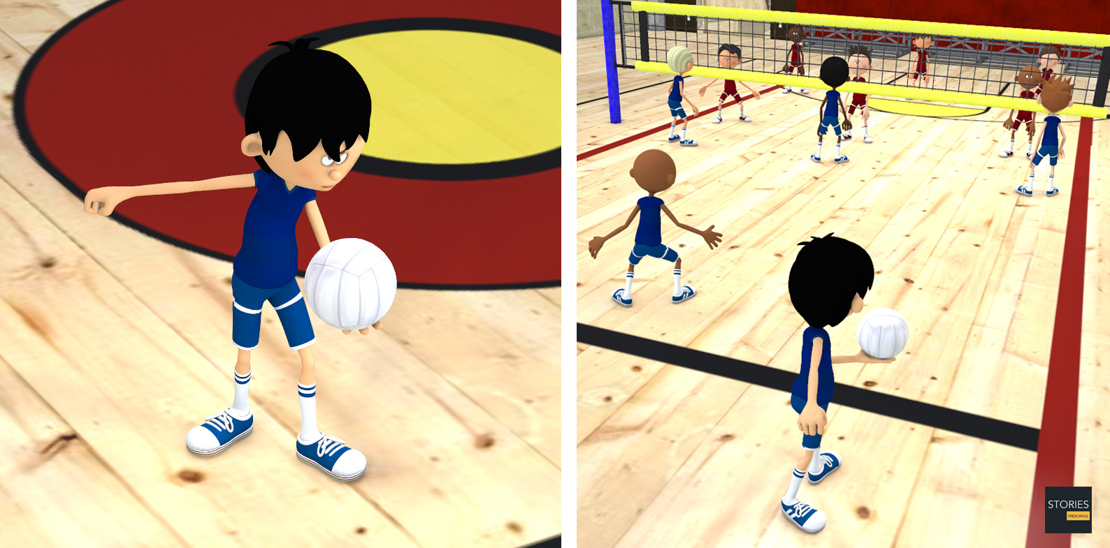 Volleyball | Stories Preschool